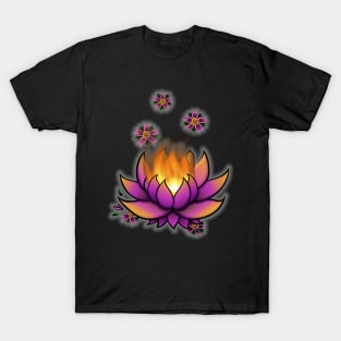 Flaming Lotus T-Shirt